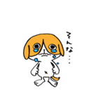 犬のハチワレ（個別スタンプ：6）