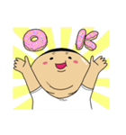 食いしん坊のフトシくん（個別スタンプ：6）