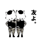ミリタリー CATSOBAT-キャットソバット-（個別スタンプ：26）