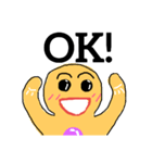 ジンジャーブレッドマン！（個別スタンプ：4）