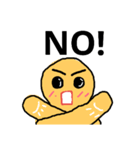 ジンジャーブレッドマン！（個別スタンプ：5）