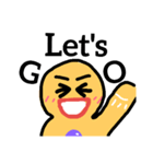 ジンジャーブレッドマン！（個別スタンプ：14）