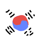 ゆる国旗（個別スタンプ：5）