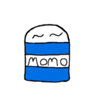 消しゴム モモ（個別スタンプ：16）