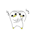白いトリ。（個別スタンプ：2）