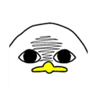 白いトリ。（個別スタンプ：12）