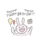 うさぎとなかまたち（個別スタンプ：15）