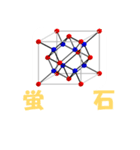 結晶格子（個別スタンプ：19）