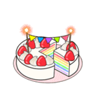 8月15日～8月31日のお誕生日ケーキ（個別スタンプ：2）
