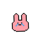 ドット絵うさぎちゃん（個別スタンプ：5）