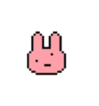 ドット絵うさぎちゃん（個別スタンプ：16）