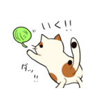 三毛猫さんの日常（個別スタンプ：9）