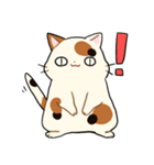 三毛猫さんの日常（個別スタンプ：11）