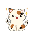三毛猫さんの日常（個別スタンプ：17）