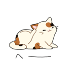 三毛猫さんの日常（個別スタンプ：25）