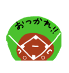 野球チームのメンバーやりとり（個別スタンプ：5）