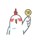 未知の生き物(￣▽￣ʃ♡ƪ) 二度目（個別スタンプ：34）