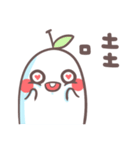 未知の生き物(￣▽￣ʃ♡ƪ) 二度目（個別スタンプ：38）
