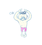 女の子，男の子といぬ（個別スタンプ：10）
