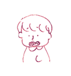 女の子，男の子といぬ（個別スタンプ：13）