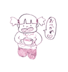 女のこと男のこカップル（個別スタンプ：13）