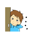 パーカー少年（個別スタンプ：5）