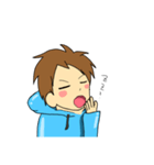 パーカー少年（個別スタンプ：16）