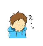 パーカー少年（個別スタンプ：21）