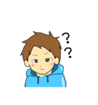 パーカー少年（個別スタンプ：30）