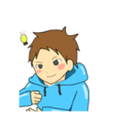 パーカー少年（個別スタンプ：32）