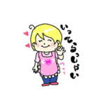 マジェンタとロデオ（個別スタンプ：17）