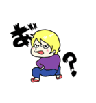 マジェンタとロデオ（個別スタンプ：18）