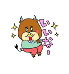 マジェンタとロデオ（個別スタンプ：24）