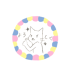 ぬけてるネコ（個別スタンプ：2）
