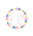 ぬけてるネコ（個別スタンプ：3）