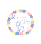 ぬけてるネコ（個別スタンプ：8）