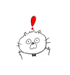 ねこ氏の日常②。（個別スタンプ：14）