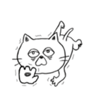 ねこ氏の日常②。（個別スタンプ：26）