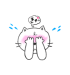 ねこ氏の日常②。（個別スタンプ：34）