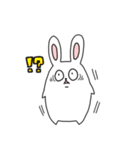ゆるーーいうさぎ（個別スタンプ：5）
