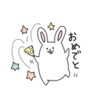 ゆるーーいうさぎ（個別スタンプ：13）