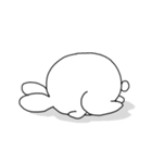 ゆるーーいうさぎ（個別スタンプ：17）