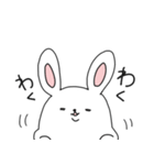 ゆるーーいうさぎ（個別スタンプ：21）