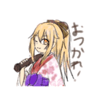 色んなタイプの手抜きなキャラ（個別スタンプ：6）