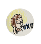 みんなのタオ（手描きスタンダードver.）（個別スタンプ：2）