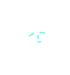 シンプルな顔文字です（個別スタンプ：6）