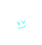 シンプルな顔文字です（個別スタンプ：8）