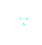 シンプルな顔文字です（個別スタンプ：18）