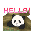 ごろごろ♪子パンダ（個別スタンプ：38）