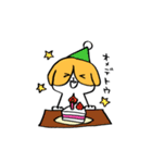 犬のハチワレ 2（個別スタンプ：3）